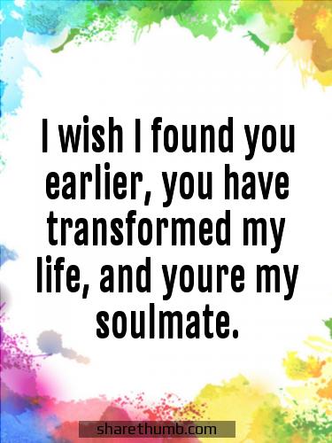 are you with your soulmate